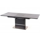 Стол обеденный HALMAR MARTIN темно-серый/черный 160-200/90